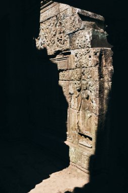 Kamboçya 'daki Angkor Wat' taki Dekoratif Duvar Motivasyonunun Detayları