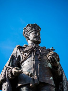 Kral Edward 'ın duruşu 7. Reading, Berkshire, İngiltere.