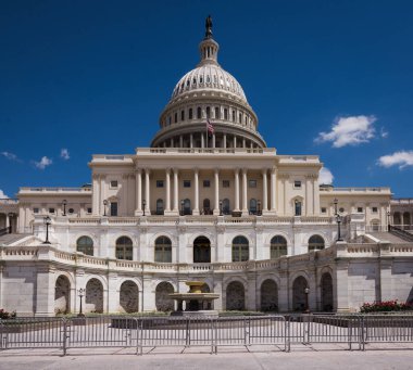 Washington DC 'deki Birleşik Devletler Kongre Binası Batı Cephesi