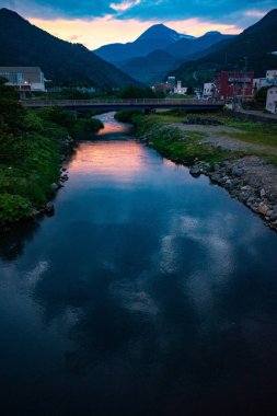 Rausu Dağı Günbatımı, Hokkaido Japonya