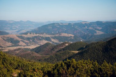 Scenic Mountain and Hill Landscape