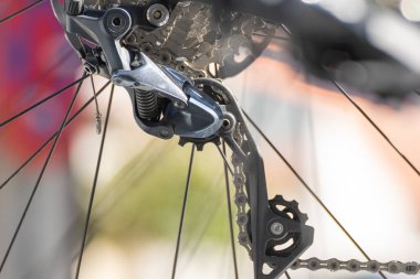 derailleur gear shifting system for professional road racing bicycle