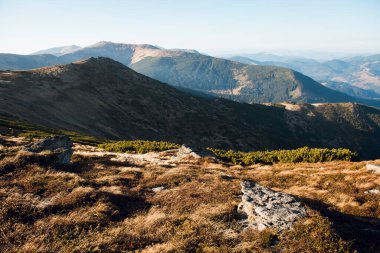 Mountain Landscape with Rolling Hills
