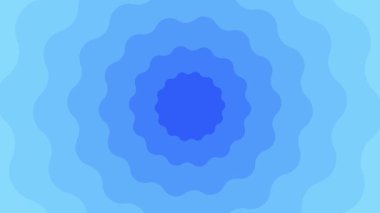 Parlayan Dalgalanma Çizgileriyle Kusursuz Mavi Soyut Arkaplan CanlandırmasıName