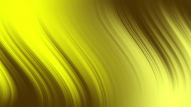 Soyut Sarı Akan Sıvı Dalgalar Arkaplan Canlandırması Kusursuz Döngüleme Canlandırması