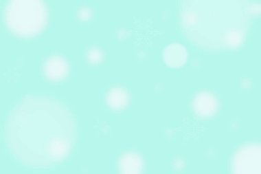 Bulanık Mavi Kar Arkaplanı