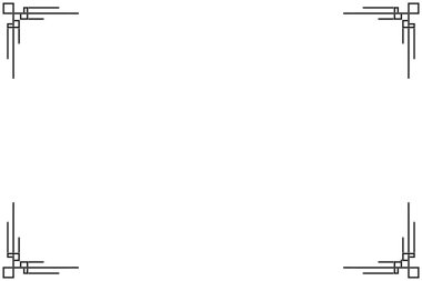 Rectangle of border frame. Design of stripe black on white background. Design print for illustration, texture, placard, certificate, background. Set 1