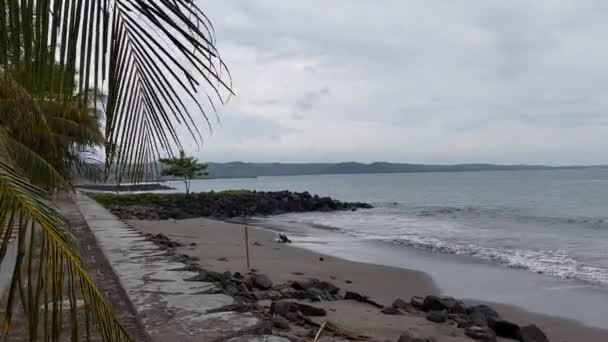 Пляж Зору Підводний Берег Пангандарана Відео Ілюстрації Музики Фону Пункт — стокове відео