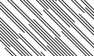 Diagonal of stripe pattern. Design random lines black on white background. Design print for illustration, texture, wallpaper, background. Set 5