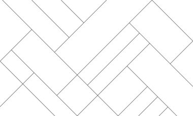 Mondrian pattern. Design random lines black on white background. Design print for illustration, texture, wallpaper, background. Set 4