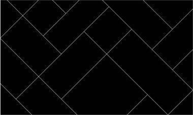 Mondrian pattern. Design random lines white on black background. Design print for illustration, texture, wallpaper, background. Set 3