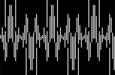 Vertical of stripe pattern. Design ethnic style white on black background.Design print for illustration, texture, wallpaper, background. Set 3