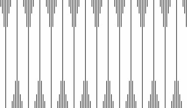 Vertical lines of pattern. Design ethnic style black on white background. Design print for illustration, texture, wallpaper, background.  