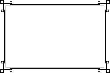 Süslü vintage çerçevelerin elementleri. Beyaz, klasik el yazısı kıvrımlarında sınır siyahı, çiçek motifleri. Tebrik kartları için tasarım baskısı, düğün davetiyeleri, restoran menüsü, kraliyet sertifikaları. 64 Ayarla