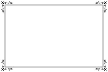 Süslü vintage çerçevelerin elementleri. Beyaz, klasik el yazısı kıvrımlarında sınır siyahı, çiçek motifleri. Tebrik kartları için tasarım baskısı, düğün davetiyeleri, restoran menüsü, kraliyet sertifikaları. 6. Set