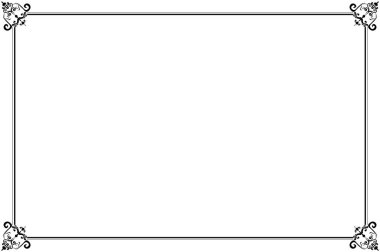 Süslü vintage çerçevelerin elementleri. Beyaz, klasik el yazısı kıvrımlarında sınır siyahı, çiçek motifleri. Tebrik kartları için tasarım baskısı, düğün davetiyeleri, restoran menüsü, kraliyet sertifikaları. 64 Ayarla