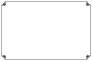 Süslü vintage çerçevelerin elementleri. Beyaz oryantal el yazısında sınır siyahı, çiçek motifleri. Tebrik kartları için tasarım baskısı, düğün davetiyeleri, restoran menüsü, kraliyet sertifikaları. 72 ayarla.