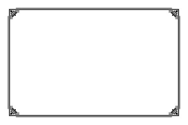 Süslü vintage çerçevelerin elementleri. Beyaz kaligrafi motiflerinde sınır siyahı. Tebrik kartları için tasarım baskısı, düğün davetiyeleri, restoran menüsü, kraliyet sertifikaları. 104 'ü ayarla