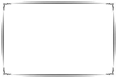 Süslü vintage çerçevelerin elementleri. Beyaz, klasik el yazısı kıvrımlarında sınır siyahı, çiçek motifleri. Tebrik kartları için tasarım baskısı, düğün davetiyeleri, restoran menüsü, kraliyet sertifikaları. 64 Ayarla