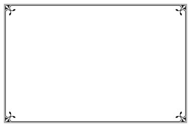 Süslü vintage çerçevelerin elementleri. Beyaz, klasik el yazısı kıvrımlarında sınır siyahı, çiçek motifleri. Tebrik kartları için tasarım baskısı, düğün davetiyeleri, restoran menüsü, kraliyet sertifikaları. 80 'i ayarla