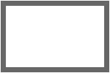 Süslü vintage çerçevelerin elementleri. Beyaz minimal çizgi motiflerinde sınır siyahı. Tebrik kartları için tasarım baskısı, düğün davetiyeleri, restoran menüsü, kraliyet sertifikaları. 97 'yi ayarla