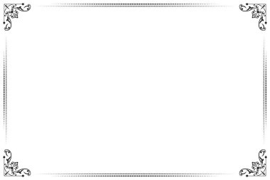 Süslü vintage çerçevelerin elementleri. Beyaz, klasik el yazısı kıvrımlarında sınır siyahı, çiçek motifleri. Tebrik kartları için tasarım baskısı, düğün davetiyeleri, restoran menüsü, kraliyet sertifikaları. 373 'ü ayarla