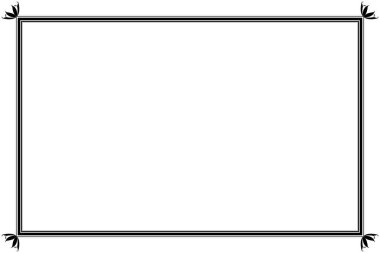 Süslü vintage çerçevelerin elementleri. Beyaz, klasik el yazısı kıvrımlarında sınır siyahı, çiçek motifleri. Tebrik kartları için tasarım baskısı, düğün davetiyeleri, restoran menüsü, kraliyet sertifikaları. 420 'yi ayarla