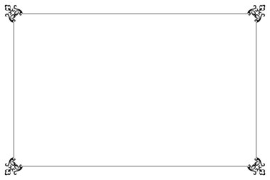 Süslü vintage çerçevelerin elementleri. Beyaz, klasik el yazısı kıvrımlarında sınır siyahı, çiçek motifleri. Tebrik kartları için tasarım baskısı, düğün davetiyeleri, restoran menüsü, kraliyet sertifikaları. 56 ayarla.
