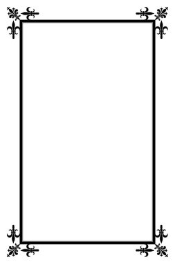 Süslü vintage çerçevelerin elementleri. Beyaz, klasik el yazısı kıvrımlarında sınır siyahı, çiçek motifleri. Tebrik kartları için tasarım baskısı, düğün davetiyeleri, restoran menüsü, kraliyet sertifikaları. 194 'ü ayarla