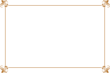 Süslü köşeleri olan zarif Vintage Gold Frame. 495