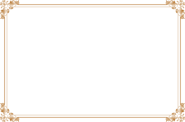 Süslü köşeleri olan zarif Vintage Gold Frame. 410