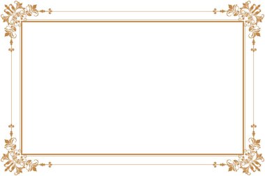 Süslü vintage çerçevelerin elementleri. Beyaz, klasik el yazısı kıvrımları ve çiçek motifleri üzerinde sınır altını. Tebrik kartları için tasarım baskısı, düğün davetiyeleri, restoran menüsü, kraliyet sertifikaları. 441 'i ayarla