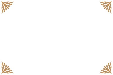 Süslü vintage çerçevelerin elementleri. Beyaz, klasik el yazısı kıvrımları ve çiçek motifleri üzerinde sınır altını. Tebrik kartları için tasarım baskısı, düğün davetiyeleri, restoran menüsü, kraliyet sertifikaları. 561 'i ayarla