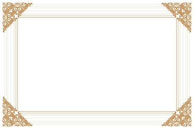 Süslü vintage çerçevelerin elementleri. Beyaz, klasik el yazısı kıvrımları ve çiçek motifleri üzerinde sınır altını. Tebrik kartları için tasarım baskısı, düğün davetiyeleri, restoran menüsü, kraliyet sertifikaları. 666 'yı ayarla