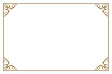 Süslü vintage çerçevelerin elementleri. Beyaz, klasik el yazısı kıvrımları ve çiçek motifleri üzerinde sınır altını. Tebrik kartları için tasarım baskısı, düğün davetiyeleri, restoran menüsü, kraliyet sertifikaları. Set 708