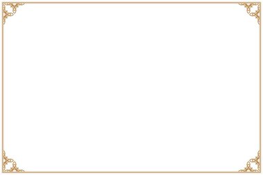 Klasik Sınır Tarzı Altın Dekoratif Çerçeve Çiçek Süslemeleri. 767