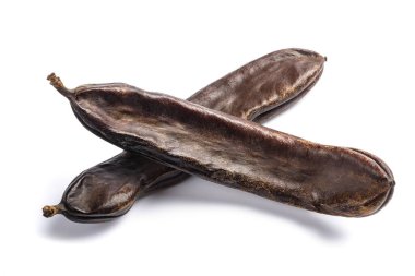 Beyaz arkaplanda karoblar izole edildi