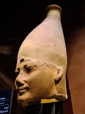 2022.12.29 Turin Museo Egizio, the oldest museum in the world entirely dedicated to the Nilotic civilization, i.e. the civilization that developed along the Nile,statue