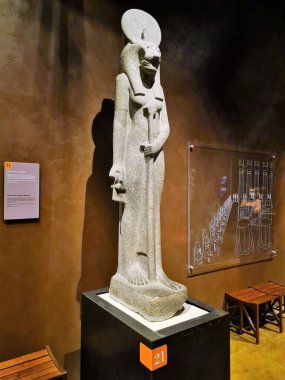 2022.12.29 Turin Museo Egizio, the oldest museum in the world entirely dedicated to the Nilotic civilization, i.e. the civilization that developed along the Nile,statue