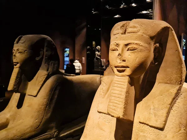 2022 Turín Museo Egizio Museo Más Antiguo Del Mundo Dedicado —  Fotos de Stock