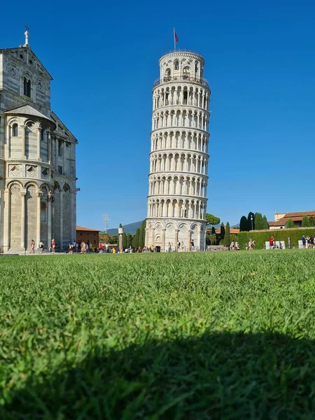 2022 Italy Pisa Leaning Tower Pisaevocative Image Leaning Tower Pisa — ストック写真