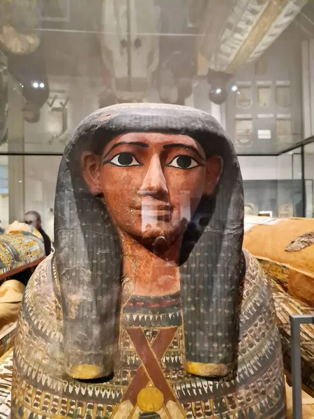 2022 Turín Museo Egizio Museo Más Antiguo Del Mundo Enteramente —  Fotos de Stock