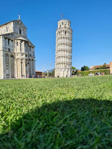 2022 Italy Pisa Leaning Tower Pisaevocative Image Leaning Tower Pisa — Stok fotoğraf