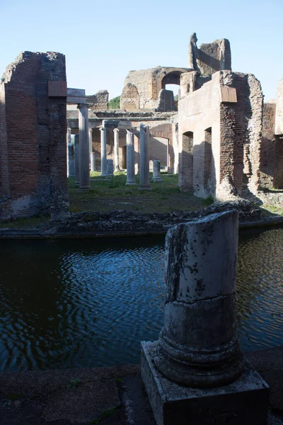 2023 Tivoli Hadrianus Villa Unesco Världsarv Utkanten Rom Suggestiv Bild — Stockfoto
