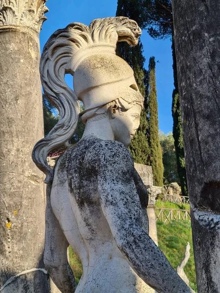 2023 Tivoli Willa Hadriana Światowe Dziedzictwo Unesco Obrzeżach Rzymu Sugestywny — Zdjęcie stockowe
