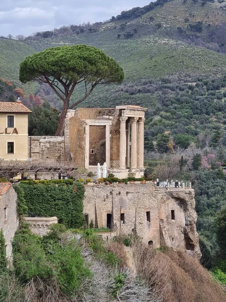 2023 Tivoli Villa Gregoriana Park Patrimonio Humanidad Por Unesco Las —  Fotos de Stock