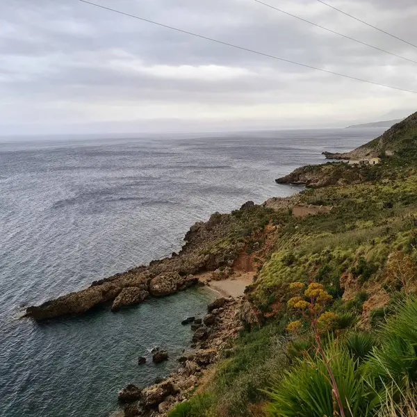 Sicilya, Zingaro Doğa Koruma Alanı, San Vito Lo Capo, Trapani yakınlarındaki rezervin anımsatıcı görüntüsü.