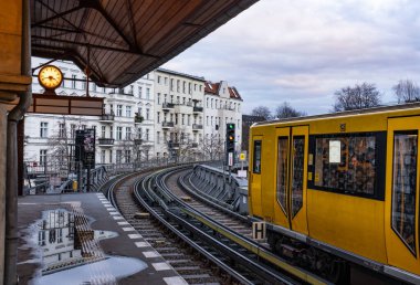 Berlin Ubahn Kreuzberg, Almanya