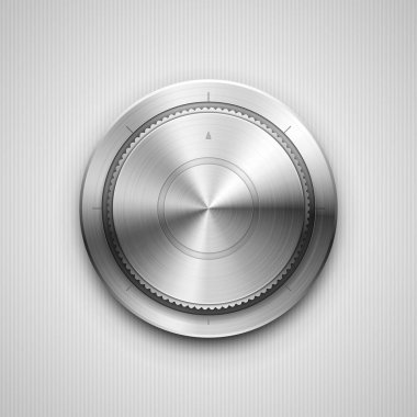 Metalik topuzu yüksek Detaylı vektör çizim.