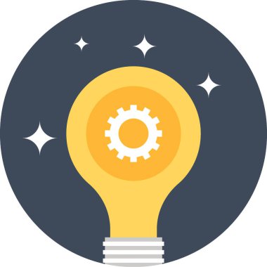 Büyük fikir düz tasarım konsepti vektör çizim.